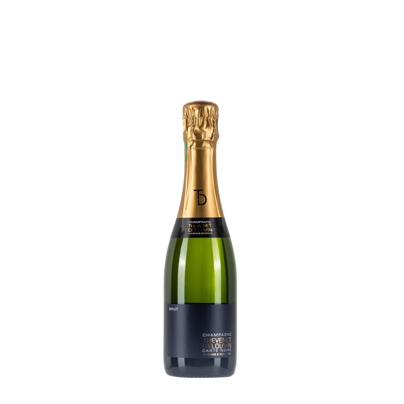 Mezzina di champagne Thevenet Delouvin Carte Noire Brut da 0,375l Mezzina di champagne Thevenet Delouvin Carte Noire Brut da 0,375l