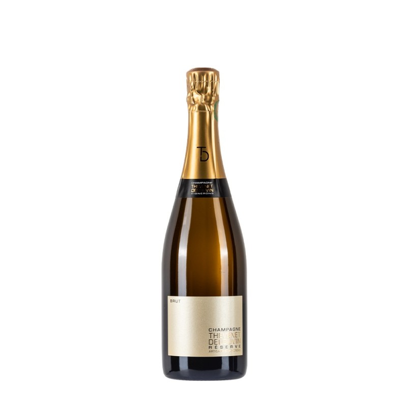 Bottiglia di champagne Thevenet Delouvin Réserve Brut da 0,75l Bottiglia di champagne Thevenet Delouvin Réserve Brut da 0,75l