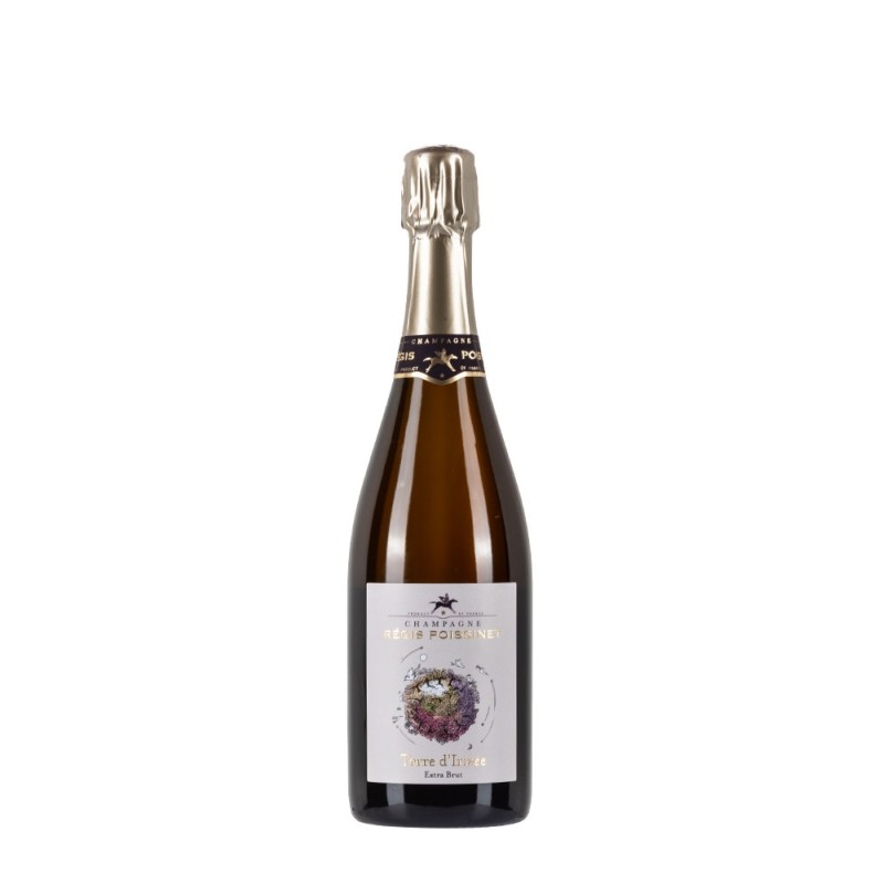 Bottiglia di champagne Regis Poissinet Terre D'Irizée da 0,75l Bottiglia di champagne Regis Poissinet Terre D'Irizée da 0,75l