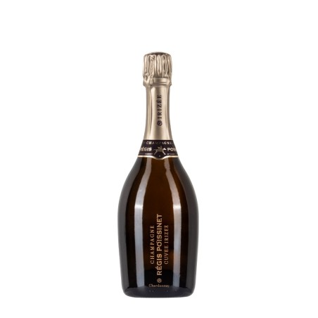 Bottiglia di champagne Regis Poissinet Cuvée Irizée Chardonnay 2017 da 0.75l