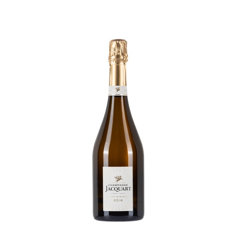 Bottiglia di champagne Jacquart Blanc de Blancs 2016 da 0,75l Bottiglia di champagne Jacquart Blanc de Blancs 2016 da 0,75l