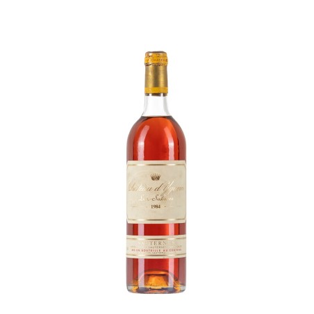 Bottiglia di Chateau D'Yquem annata 1984, Vino Bianco Passito dolce da 0,75l