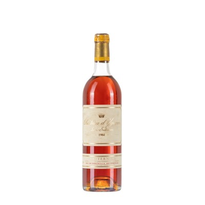 Bottiglia di Chateau D'Yquem annata 1984, Vino Bianco Passito dolce da 0,75l