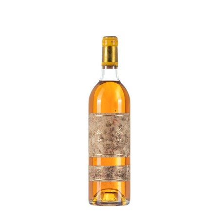 Bottiglia di Chateau D'Yquem annata 1985, Vino Bianco Passito dolce da 0,75l