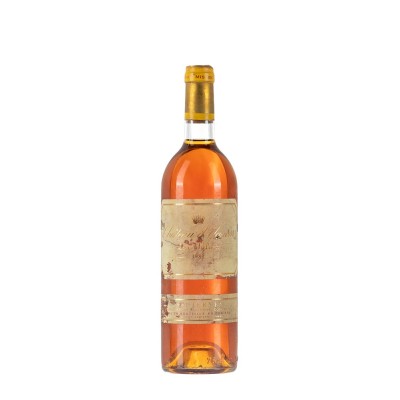 Bottiglia di Chateau D'Yquem annata 1983, Vino Bianco Passito dolce da 0,75l