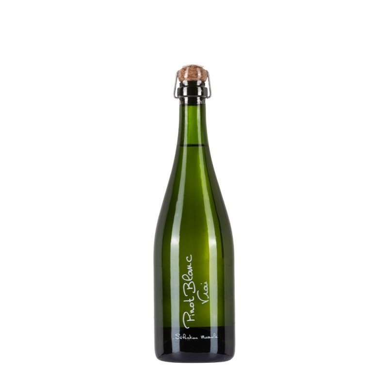 Bottiglia di champagne Francois Diligent Pinot Blanc Vrai Nature da 0,75l Bottiglia di champagne Francois Diligent Pinot Blanc Vrai Nature da 0,75l