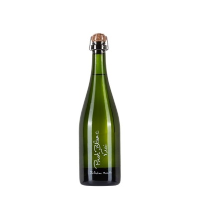 Bottiglia di champagne Francois Diligent Pinot Blanc Vrai Nature da 0,75l