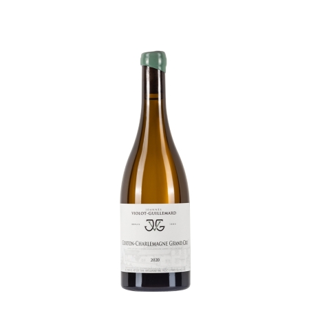Bottiglia di Borgogna bianco Violot-Guillemard Corton Charlemagne 2020 Grand Cru da 0,75l