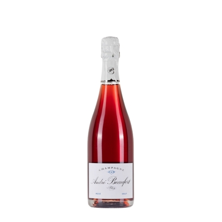 Bottiglia di champagne André Beaufort Polisy Brut Rosè da 0,75l