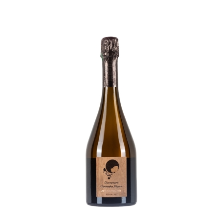 Bottiglia di champagne Christophe Mignon Adn De Foudre Meunier da 0,75l