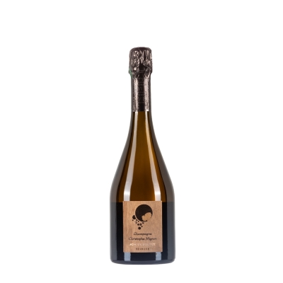 Bottiglia di champagne Christophe Mignon Adn De Foudre Meunier da 0,75l