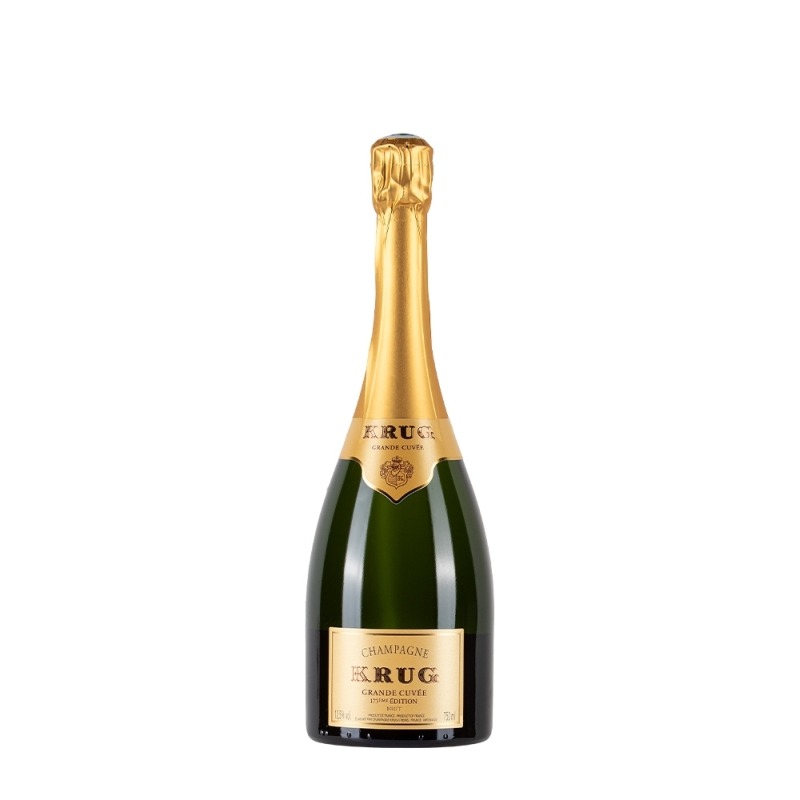 Bottiglia di champagne Krug Grande Cuvée 173 éme Édition da 0,75l Bottiglia di champagne Krug Grande Cuvée 173 éme Édition da 0,75l