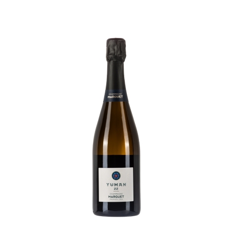 Bottiglia di champagne Marguet Yuman 22 da 0,75l