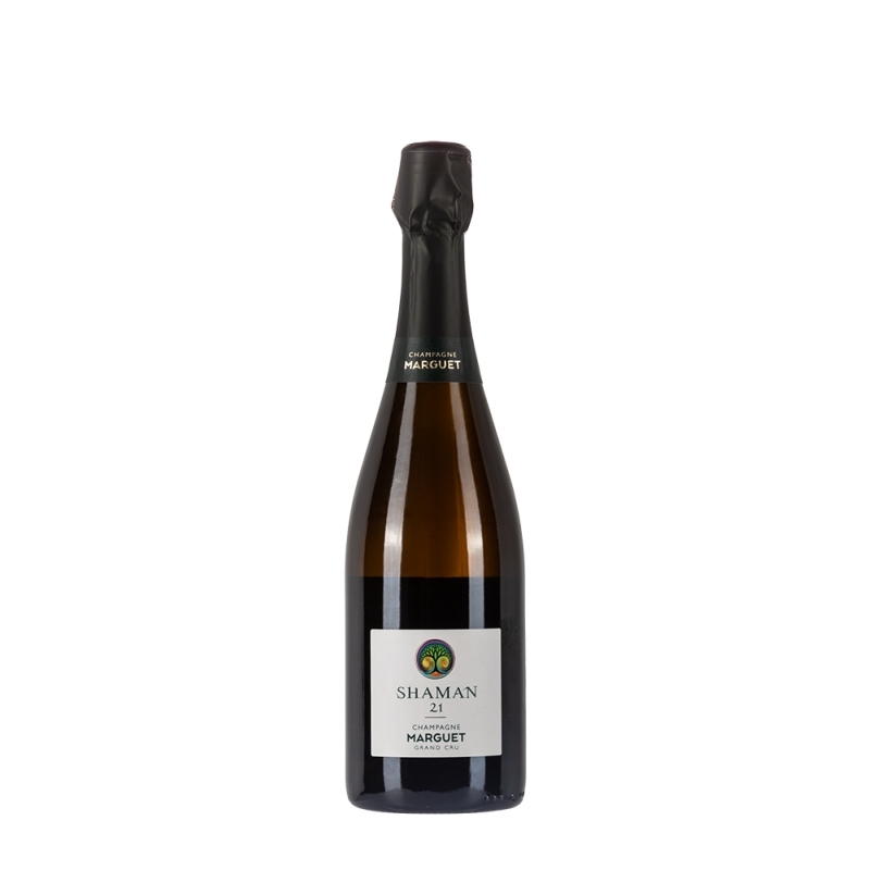 Bottiglia di champagne Marguet Shaman 21 da 0,75l Bottiglia di champagne Marguet Shaman 21 da 0,75l