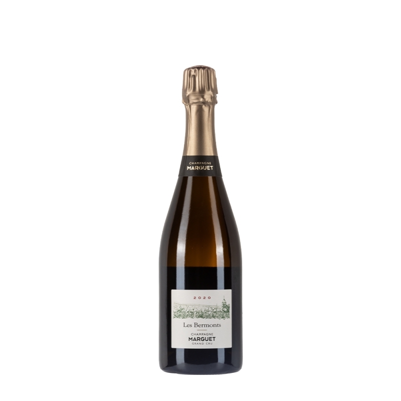 Bottiglia di champagne Marguet Les Bermonts 2020 da 0,75l