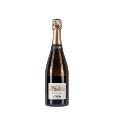 Bottiglia di champagne Marguet Les Crayeres 2020 da 0,75l