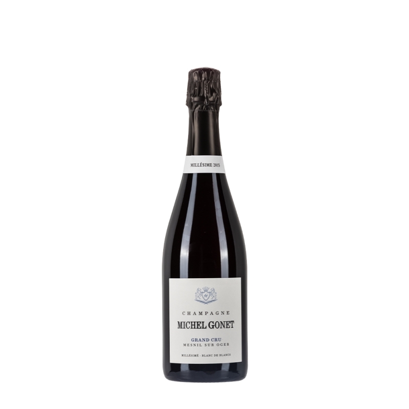 Bottiglia di champagne Michel Gonet Grand Cru Millésimé 2015 da 0,75l