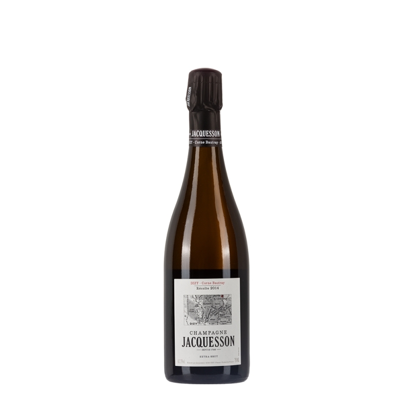 Bottiglia di champagne Jacquesson Corne Bautray 2014 da 0,75l