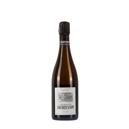 Bottiglia di champagne Jacquesson Corne Bautray 2014 da 0,75l