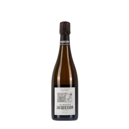 Bottiglia di champagne Jacquesson Avize Champ Cain 2014 da 0,75l
