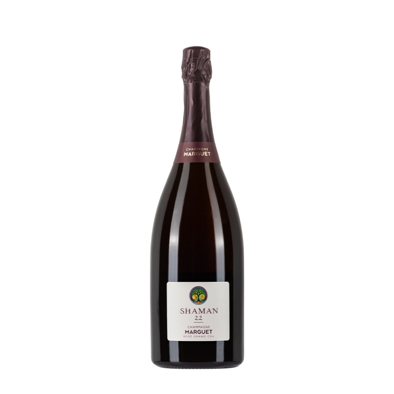 Magnum di champagne Marguet Shaman Rosé 22 da 1,5l