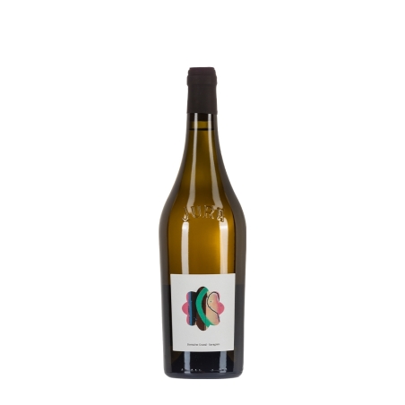 Bottiglia di Jura bianco Domaine Grand Savagnin 2018 da 0,75l