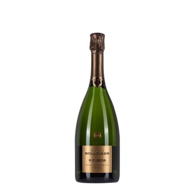 Bottiglia di champagne Bollinger R.D. 2008 da 0,75l