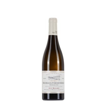 Bottiglia di Borgogna bianco Guy Bocard Meursault Genevrières 2020 da 0.75l