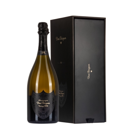 Bottiglia di champagne Dom Pérignon P2 1996 con astuccio da 0,75l