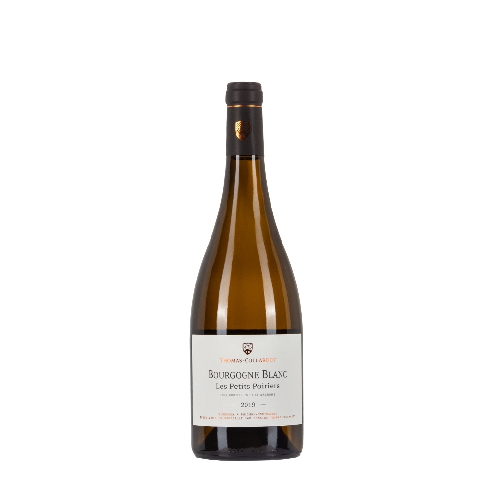 Bottiglia di Borgogna bianco Thomas-Collardot Bourgogne Blanc 2019 Les Petits Poiriers da 0.75l