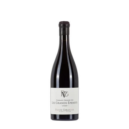 Bottiglia di Borgogna rosso Pierre Girardin Pommard 1er Cru 2022 Les Grandes Epenots da 0,75l