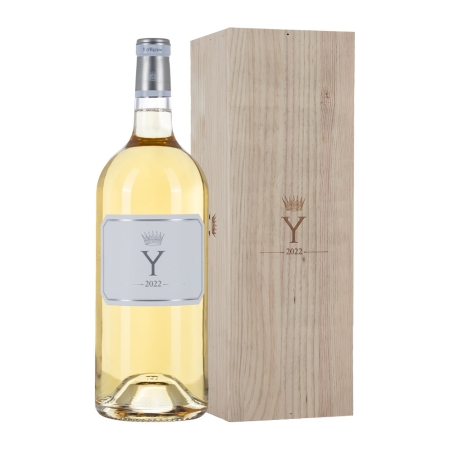 Jeroboam di Chateau D'Yquem "Y" 2022 in cassa legno da 3l