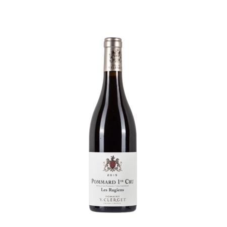 Bottiglia di Y. Clerget Pommard Les Rugiens 2019 1er Cru da 0,75l