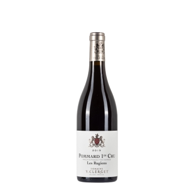 Bottiglia di Y. Clerget Pommard Les Rugiens 2019 1er Cru da 0,75l