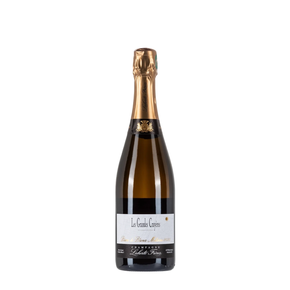 Bottiglia di Champagne Laherte Frères Les Grandes Crayères 2020 Blanc de Blancs Extra Brut 0,75l – Bwineshop