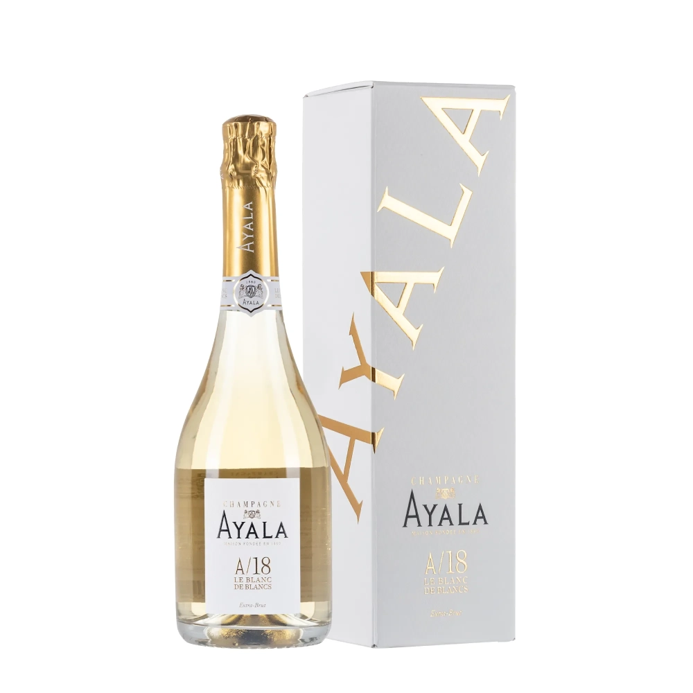 Champagne Ayala Le Blanc de Blancs 2018 con astuccio bottiglia 75cl - Bwineshop