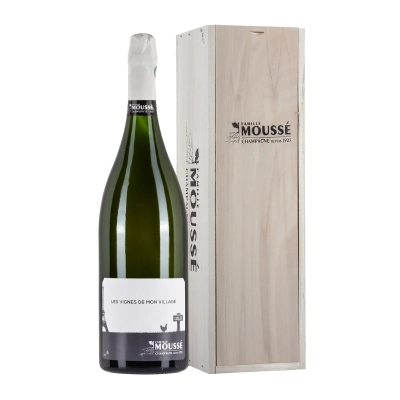 Moussé Fils Les Vignes de Mon Village Jeroboam 3L con cassa in legno - Bwineshop