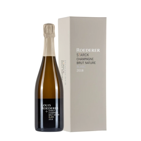 Louis Roederer Starck Brut Nature Blanc 2018 con astuccio bottiglia 75cl - Bwineshop