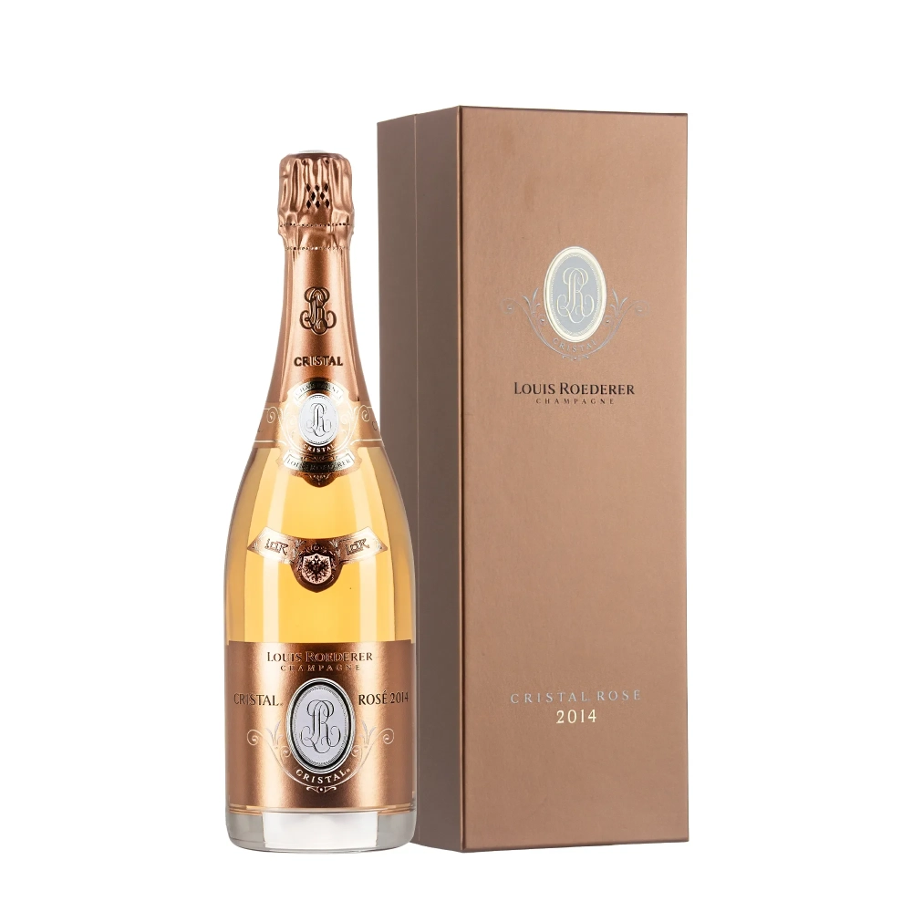 Louis Roederer Cristal Rosé 2014 con astuccio bottiglia 75cl - Bwineshop