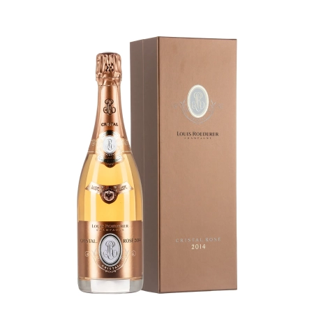 Louis Roederer Cristal Rosé 2014 con astuccio bottiglia 75cl - Bwineshop