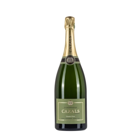 Claude Cazals Cuvée Vive Blanc de Blancs Grand Cru Magnum - Bwineshop