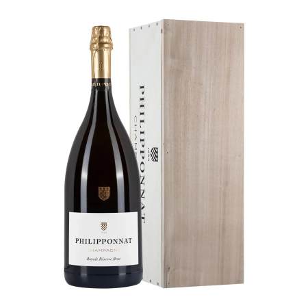 Philipponnat Royale Réserve Brut Jeroboam 3L in cassa legno - Bwineshop