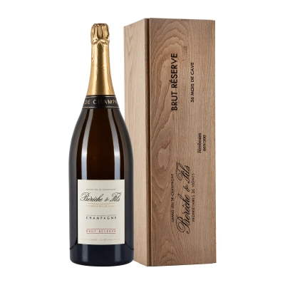 Bérêche & Fils Brut Réserve Jeroboam cassa di legno 3l – Bwineshop