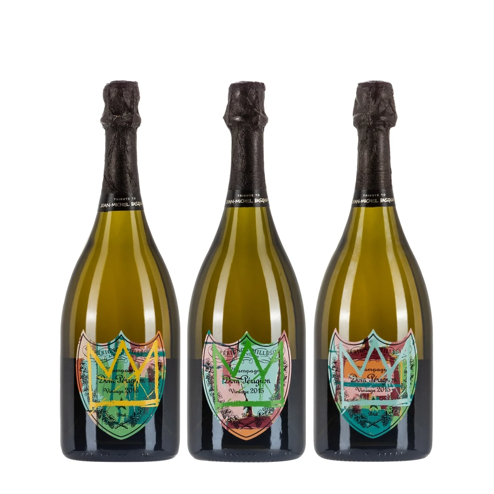 Dom Pérignon 2015 Jean-Michel Basquiat Collection 3 bottiglie 75cl - Bwineshop