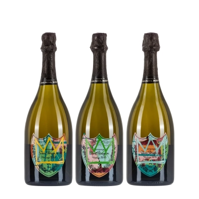 Dom Pérignon 2015 Jean-Michel Basquiat Collection 3 bottiglie 75cl - Bwineshop