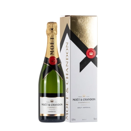 Moët & Chandon Brut Impérial con astuccio bottiglia 75cl - Bwineshop