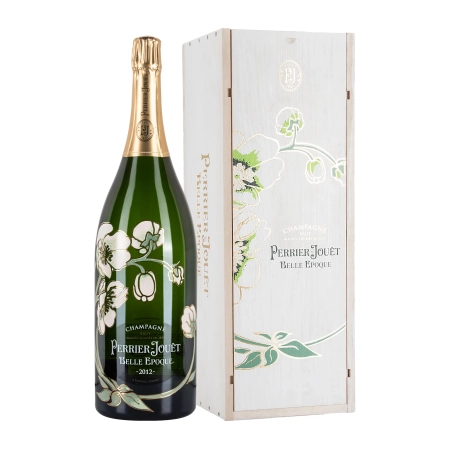 Perrier-Jouët Belle Epoque 2012 Jeroboam 3L con cassa in legno – Bwineshop