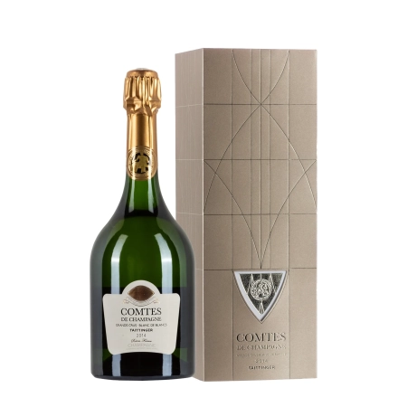 Taittinger Comtes de Champagne Grands Cru Blanc de Blancs 2014 con astuccio – Bwineshop