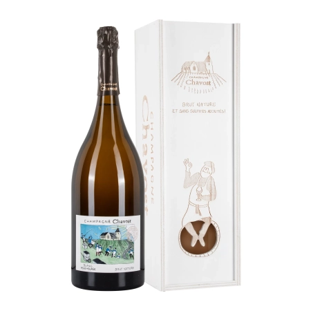 Chavost Blanc Assemblage Brut Nature Jeroboam 3L con cassa legno – Bwineshop