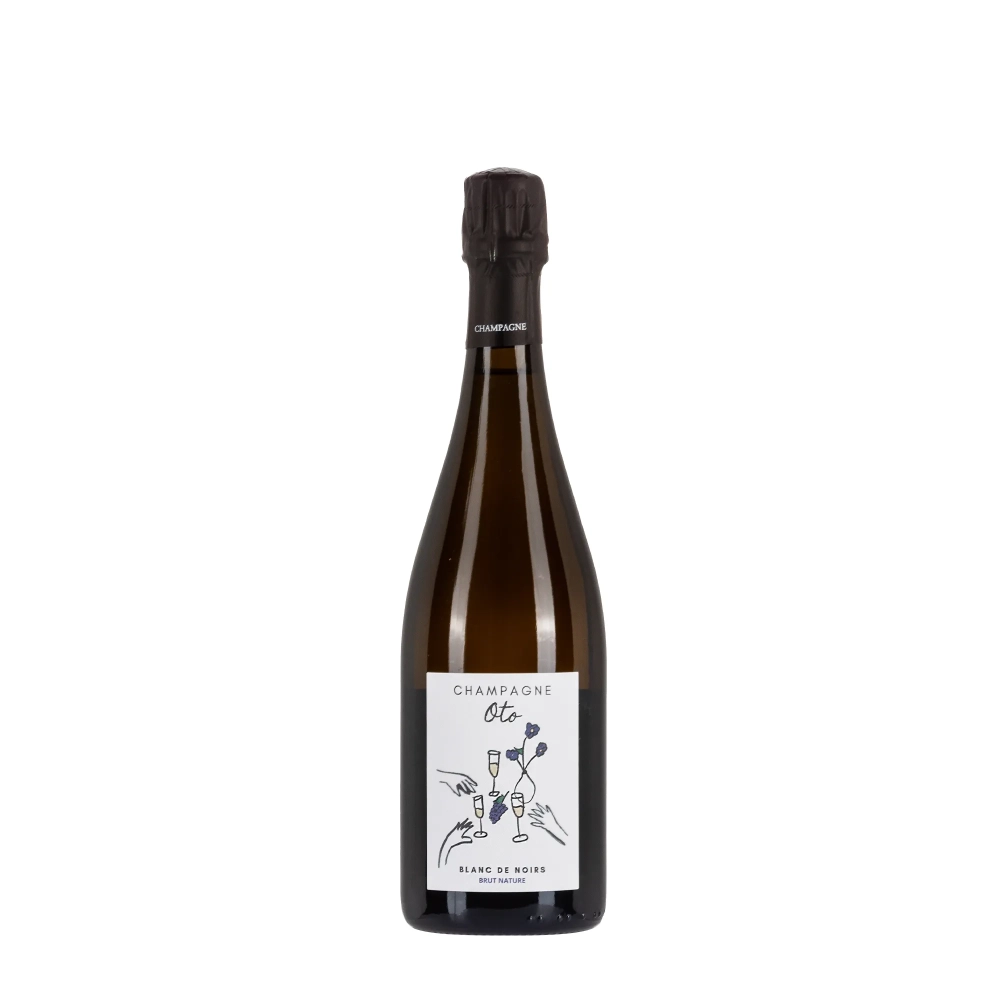 Champagne OTO Blanc de Noirs Brut Nature bottiglia 75cl – Bwineshop